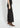 Vegan Suede Wide Leg Ankle Grazer Trousers - Black