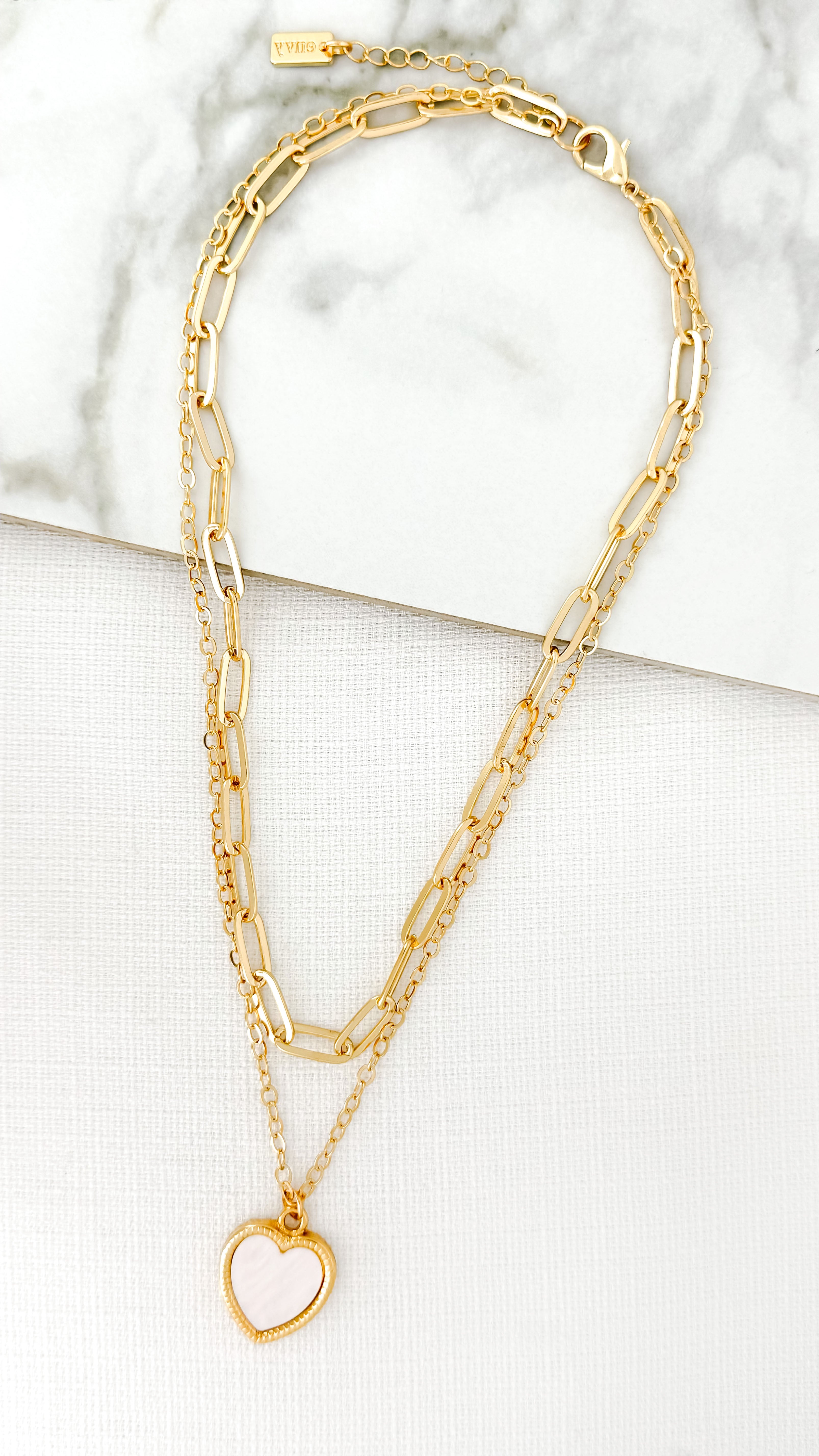 Short Necklace - Gold