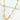 Short Layered Necklace - White/Gold by ENVY