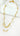 Short Layered Necklace - White/Gold by ENVY