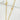 T Bar Long Necklace - Gold by ENVY