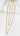 Long T-Bar Necklace - Gold /silver by ENVY