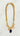 Mixed Chain Charm Necklace - Gold