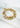 Mixed Bead T-Bar Bracelet - White/Gold