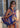 Carnival Slouch Bag - Colbalt blue by ONE HUNDRED STARS