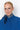 Jovene Damask Print Silk Scarf  - Blue Mix