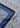 Jovene Damask Print Silk Scarf  - Blue Mix
