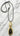 Double Stone Adjustable Corded Necklace - Gold