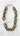 Over Sized Link Statement Necklace - Taupe/Silver