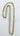 Two Tone Contrast Chain Long Necklace - Gold/Silver
