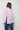Tie Back Striped Floral Shirt - Pink/White