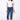Cropped Skinny Jeans - Denim Blue by Up! Pants
