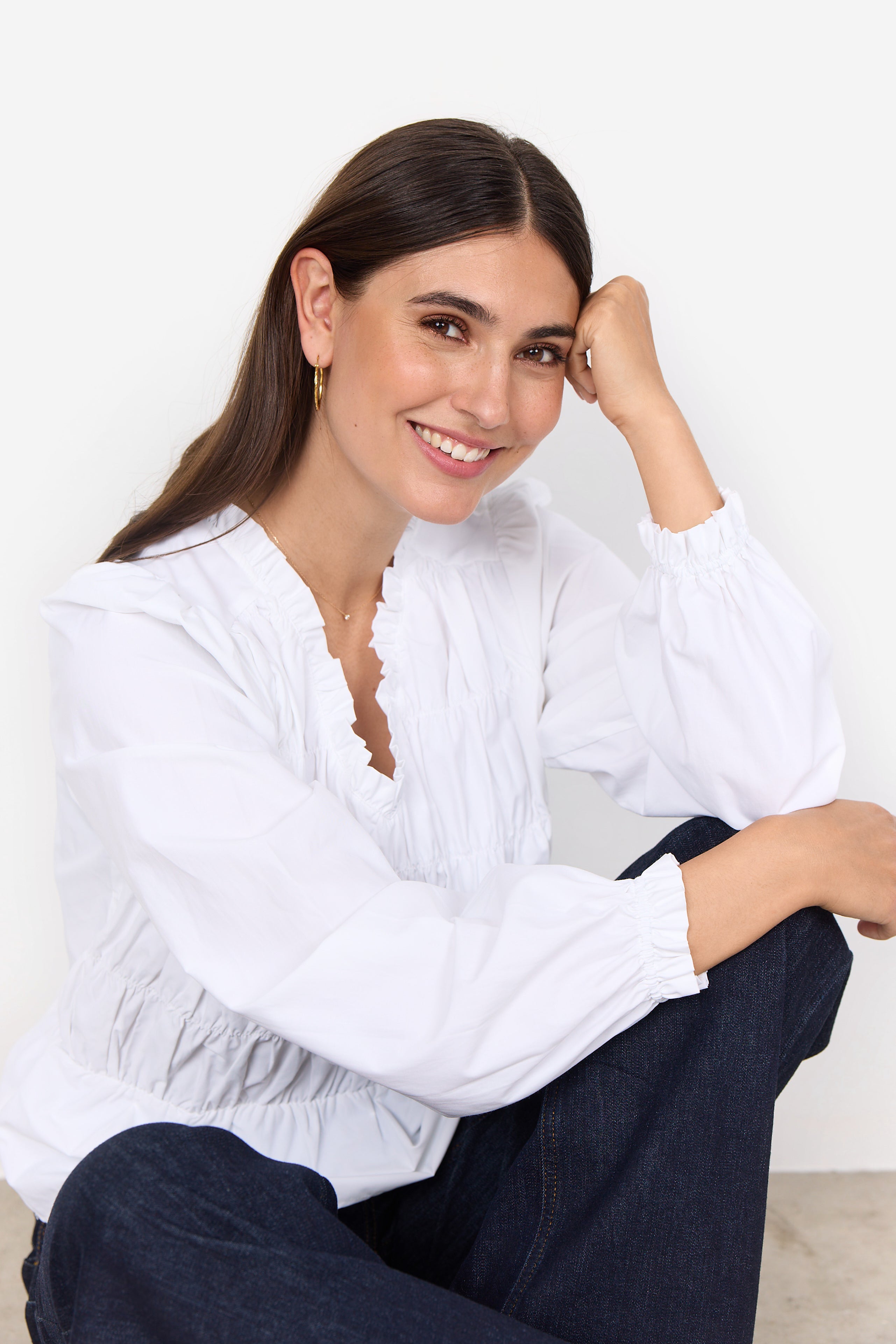 Netti Blouse - White