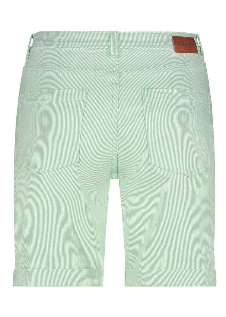 Bibette Short - Mint Stripe