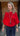 Batwing Jumper - Red