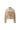 Moi Oui Rib Knit Jumper - Off White/Caramel