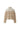 Moi Oui Rib Knit Jumper - Off White/Caramel