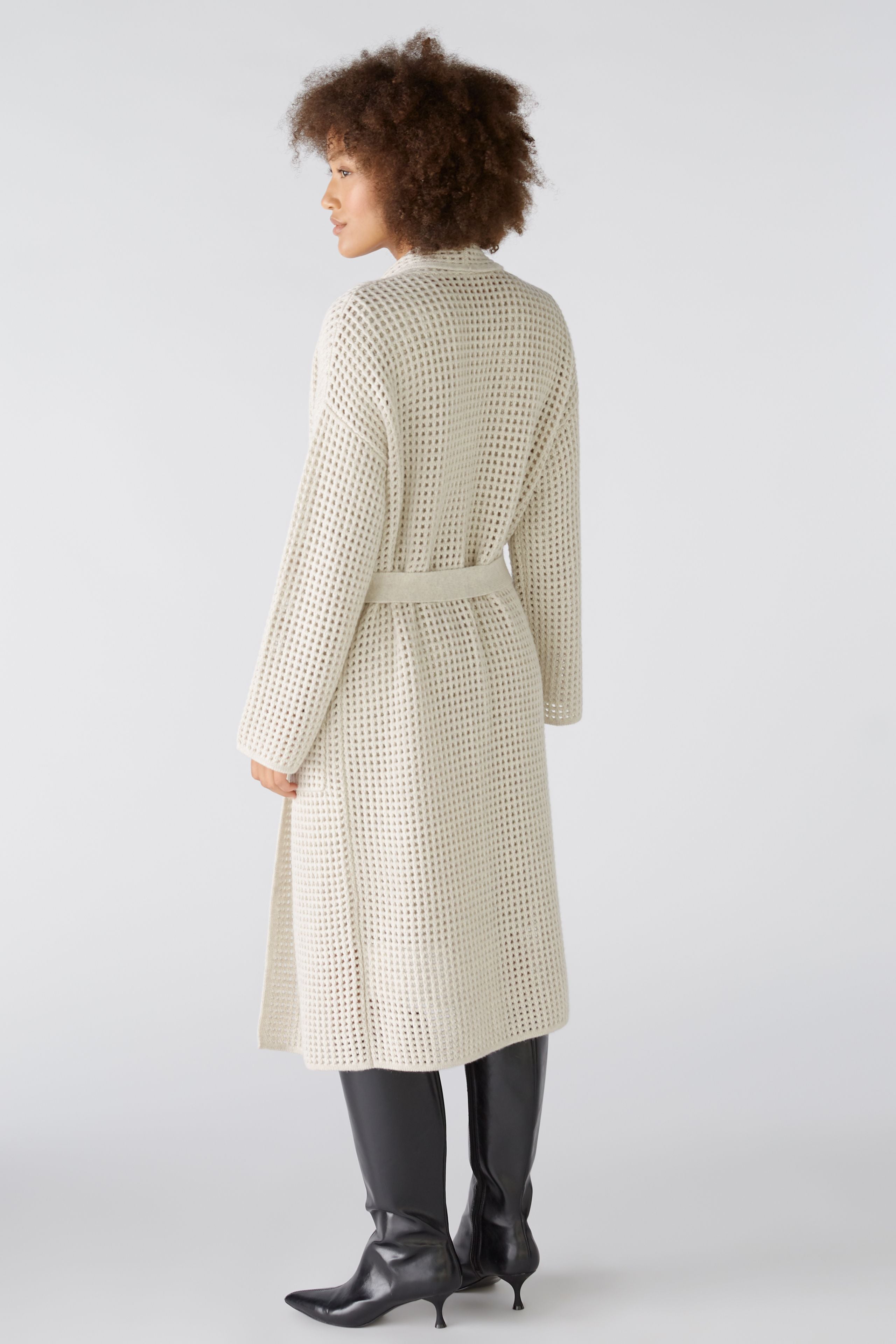 Knitted Cardigan - Stone