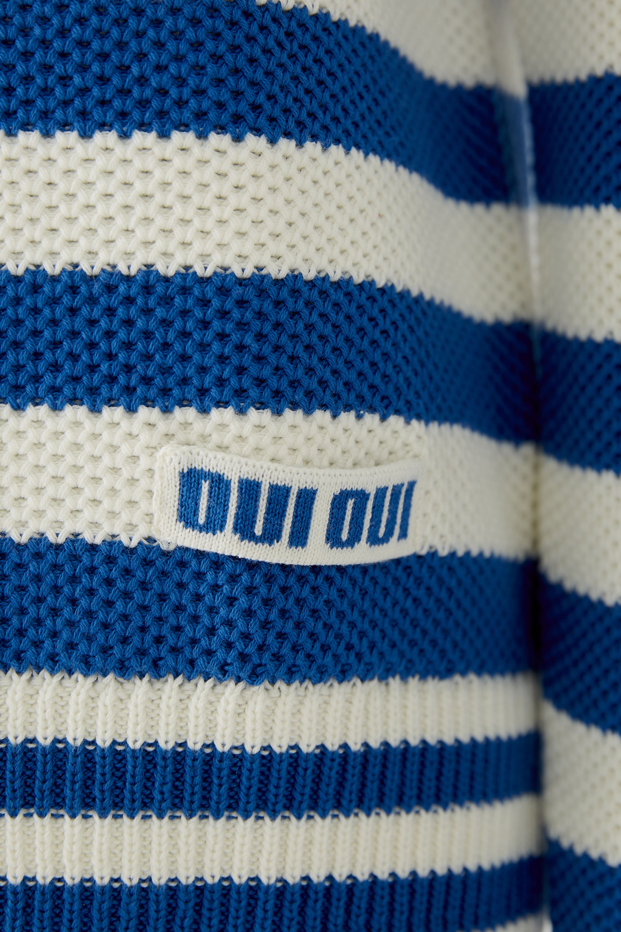 Striped Jumper - Blue/White