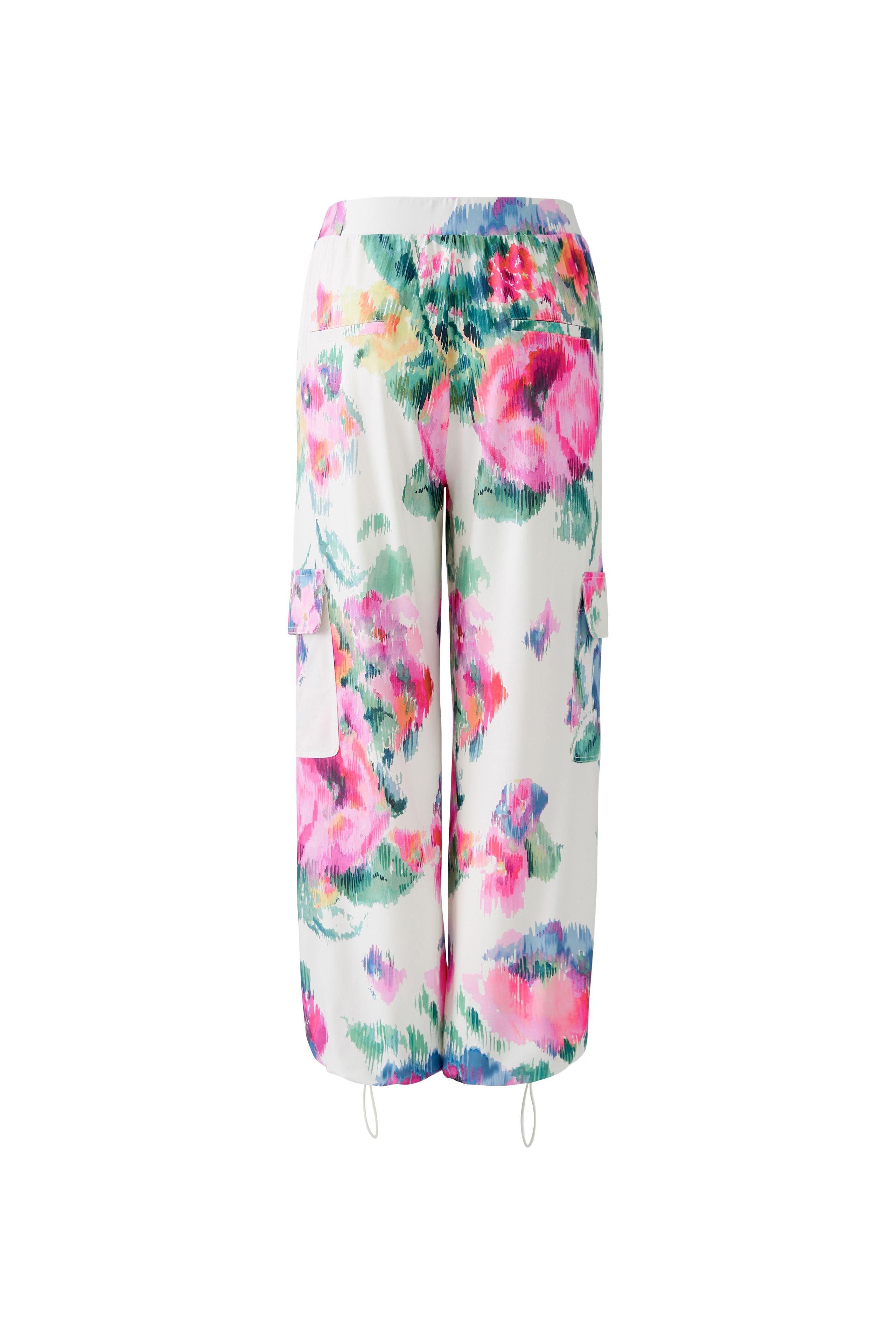 Cargo Trousers - White