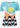 Plisse Abstract Print Top - Aqua/Orange by Leo & Ugo