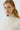 Ribbed Trim Demi Sleeve Knit Top - Light Beige