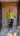 Short Sleeve Knit Jumper - Dark Lime