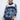 Ambra Roll Neck Jumper - Blue Multi by TINTA STYLE