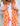 Scarf - Orange/Pink Check