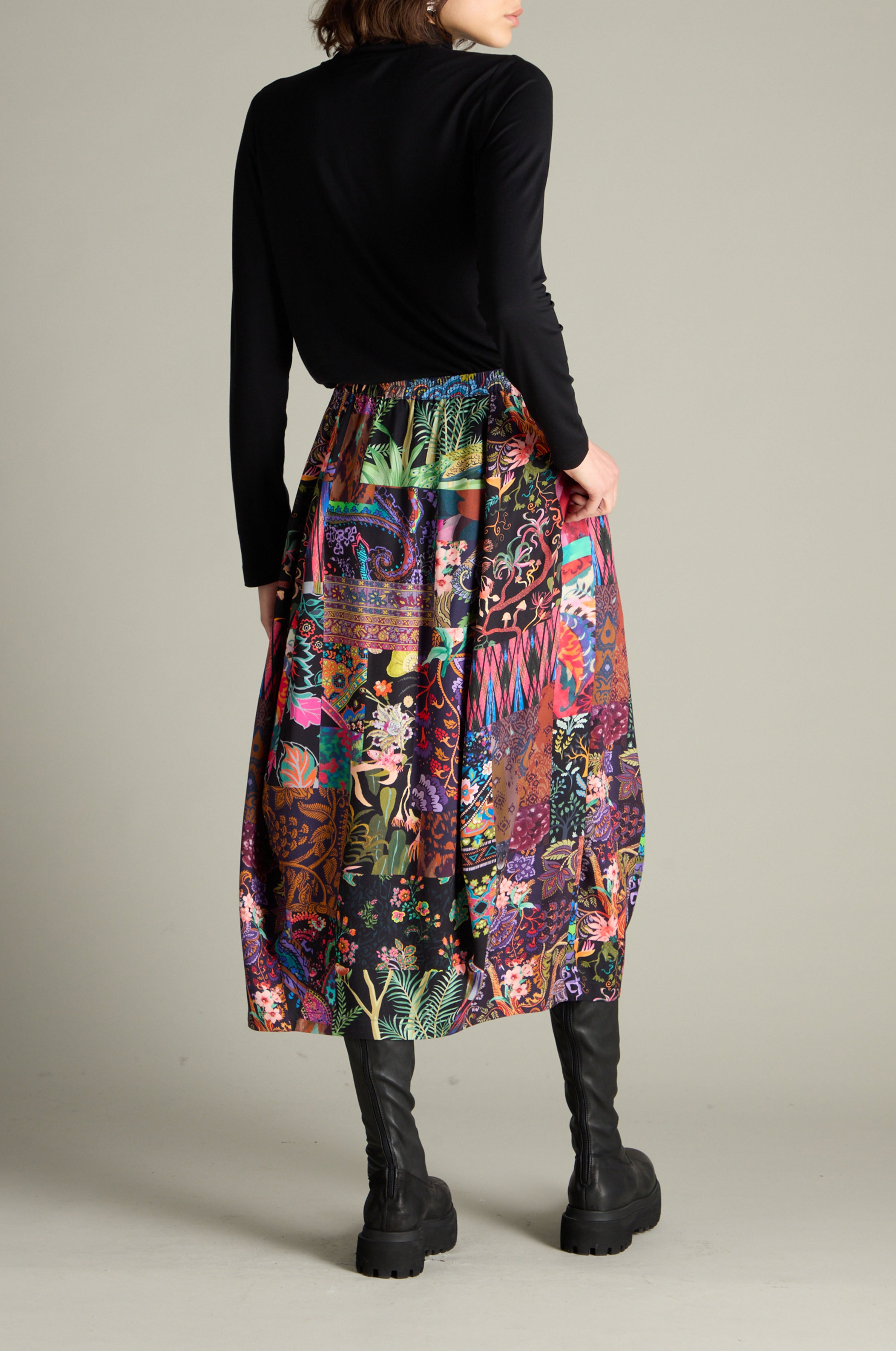 Patchwork Skirt - Multi