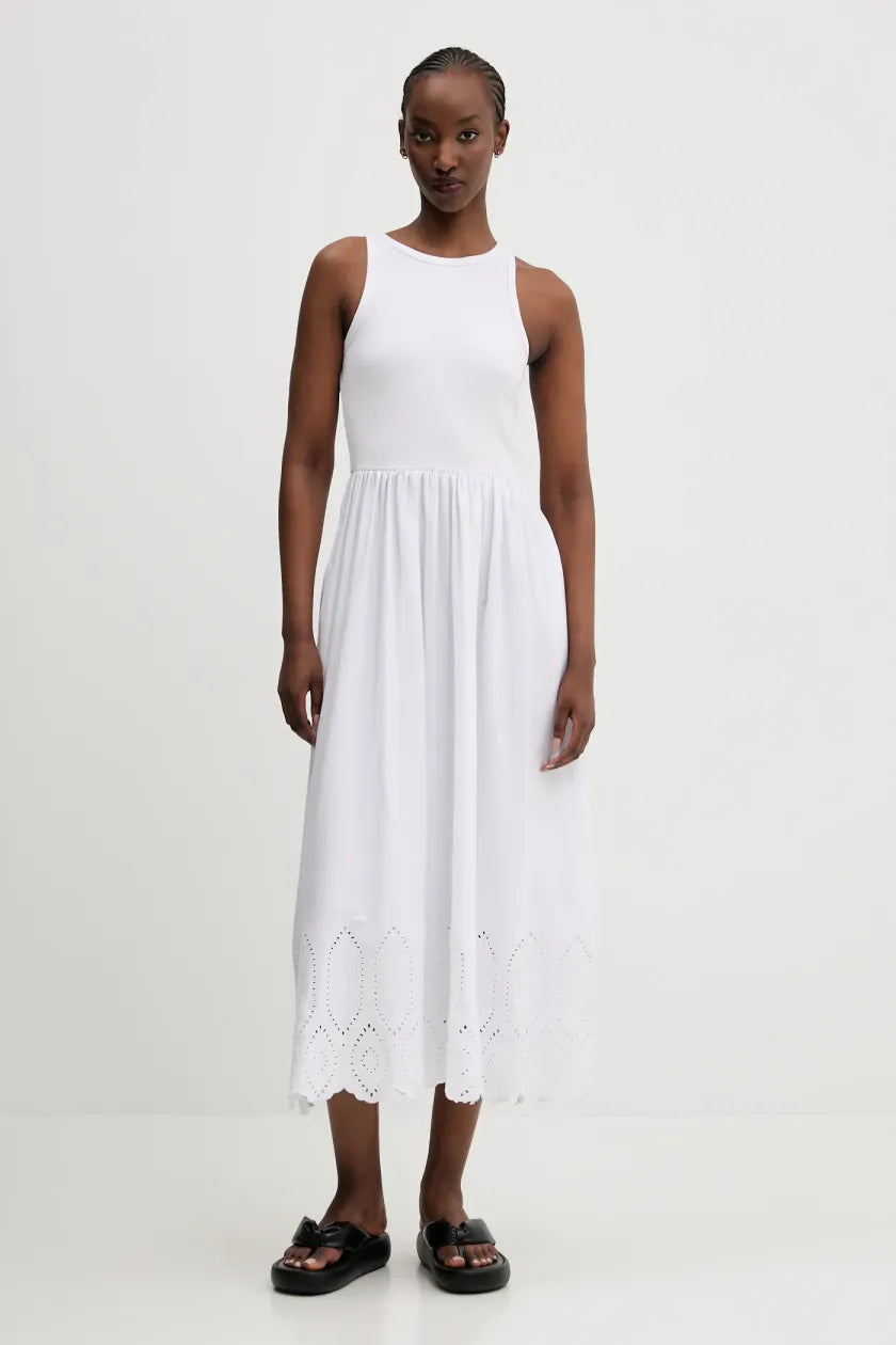 Borsa Desigual BACK_HALF HAMPTON - Bianco Casual Con Chiusura Magnetica E Cerniera - Tasca Posteriore - Foto 6