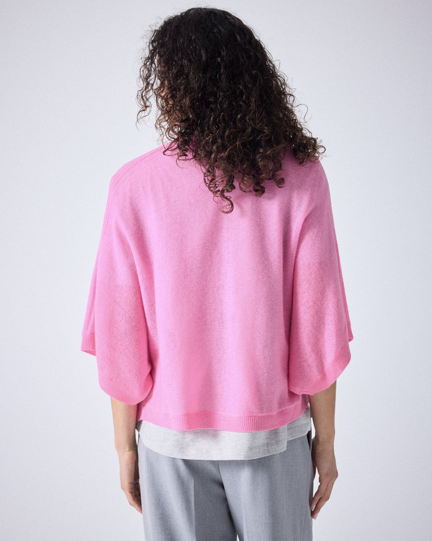 Benedicta Batwing Jumper - Bubble Gum