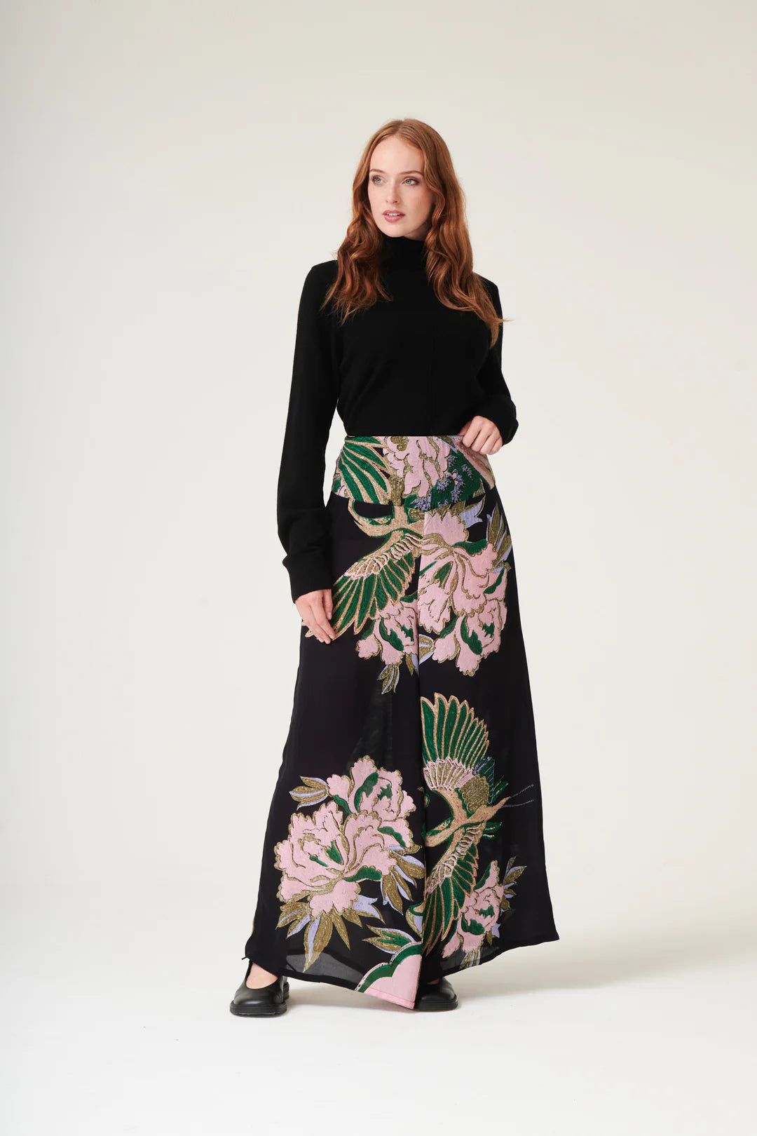 Crane Palazzo Trousers - Multi