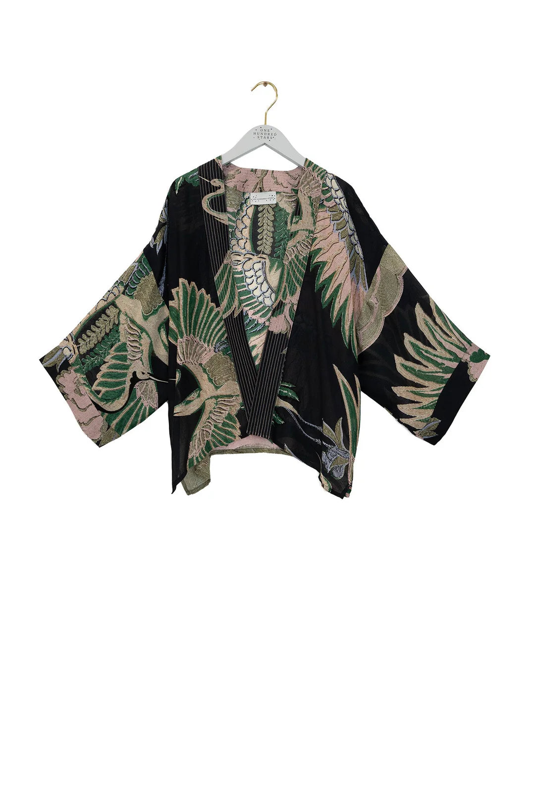 Crane Emerald Kimono - Multi