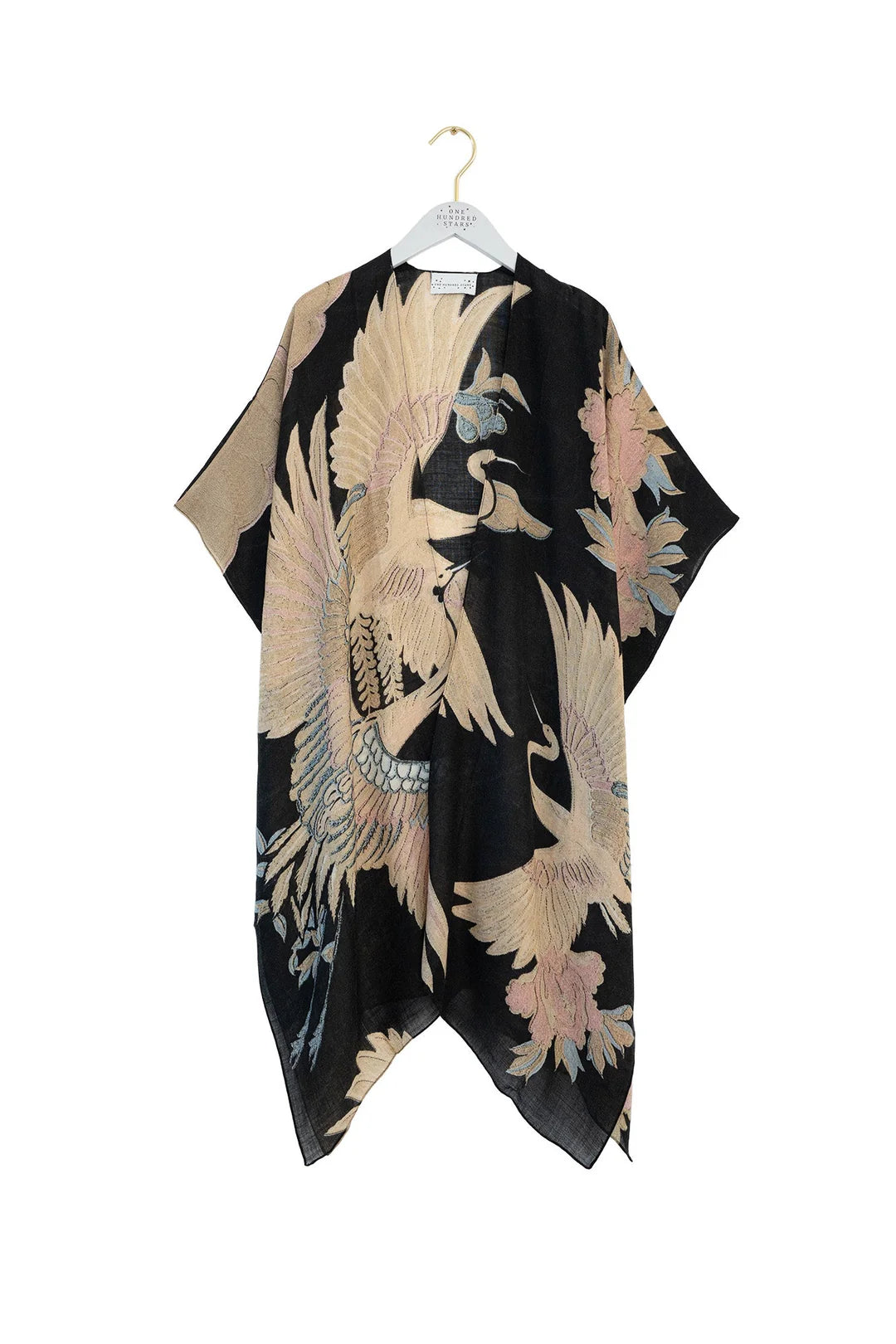 Crane Wool Throwover - Black