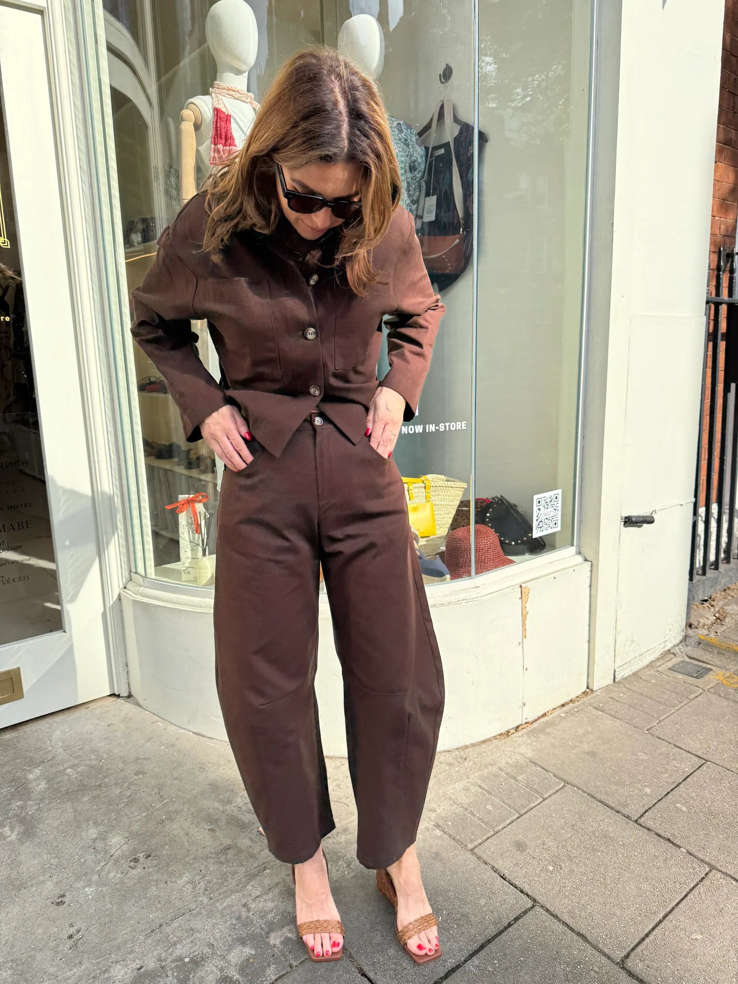 Erika Trousers - Chocolate