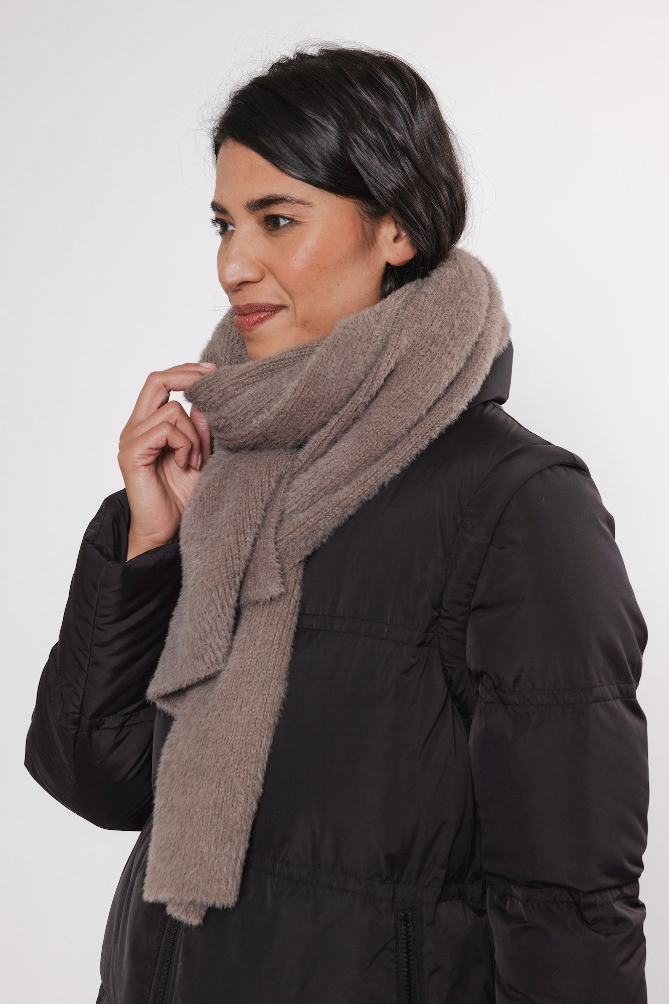 Meru Scarf -Taupe