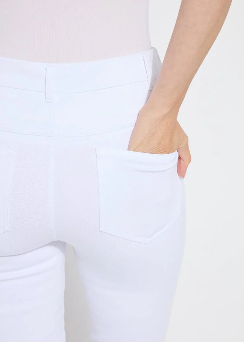 Capri Jean - White