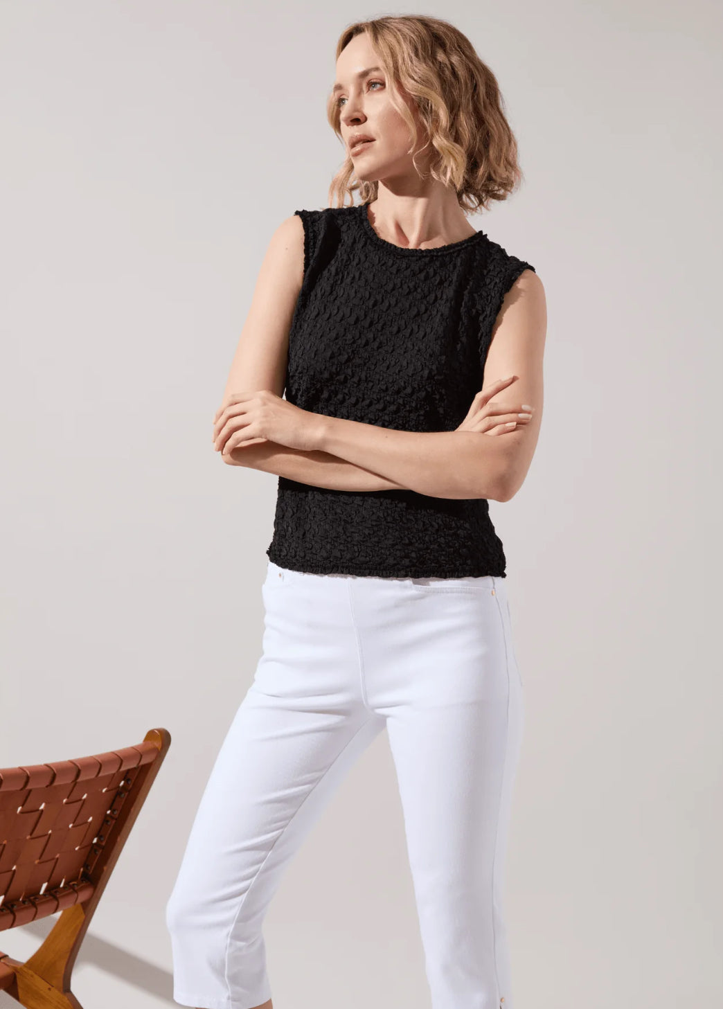 Capri Jean - White