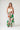Kitsch Bouquet Palazzo Trousers - Green Multi