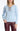 Embellished Bow Jumper - Light Blue/Grey