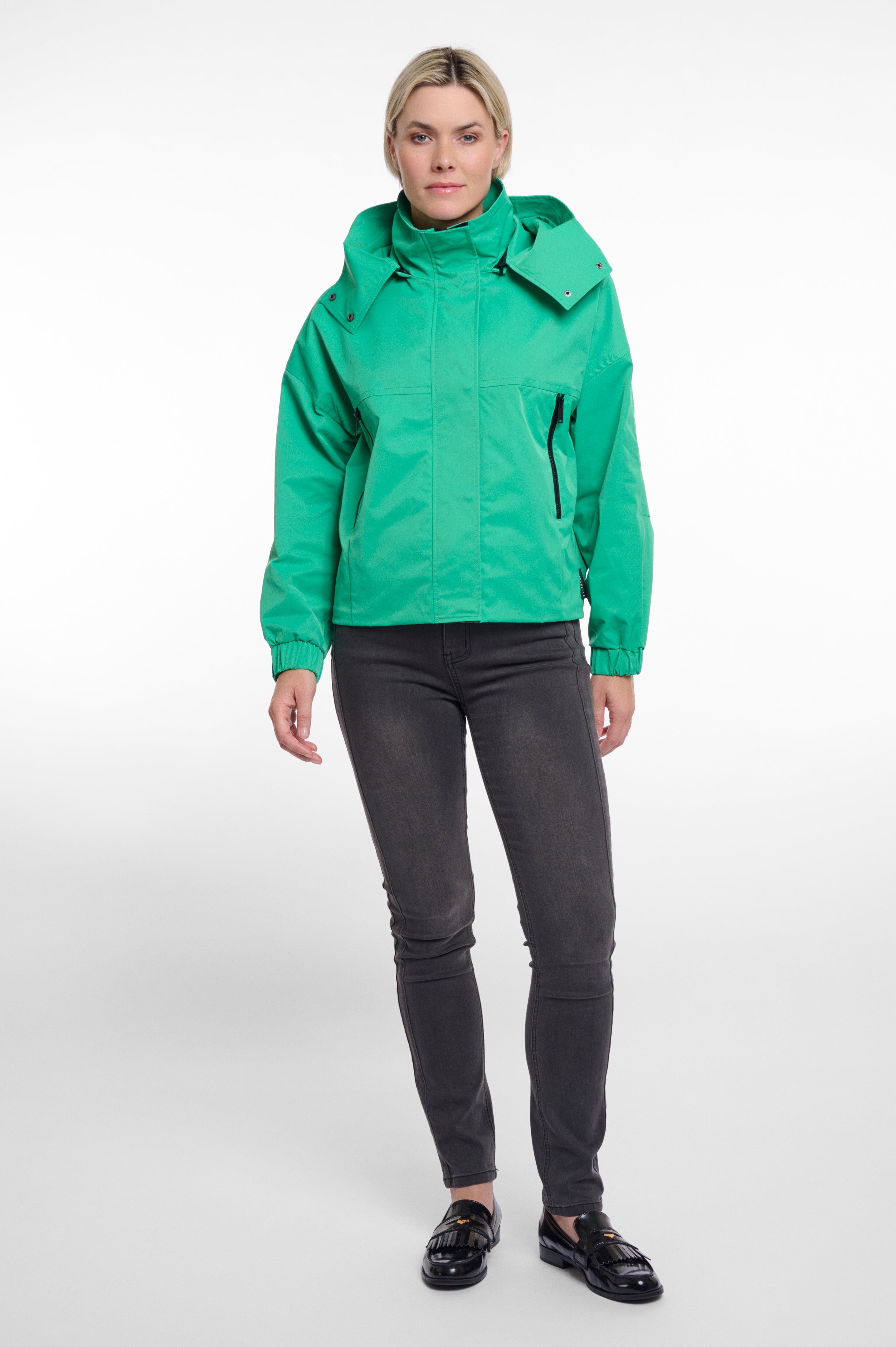 Isa Rain Jacket - Clover Green