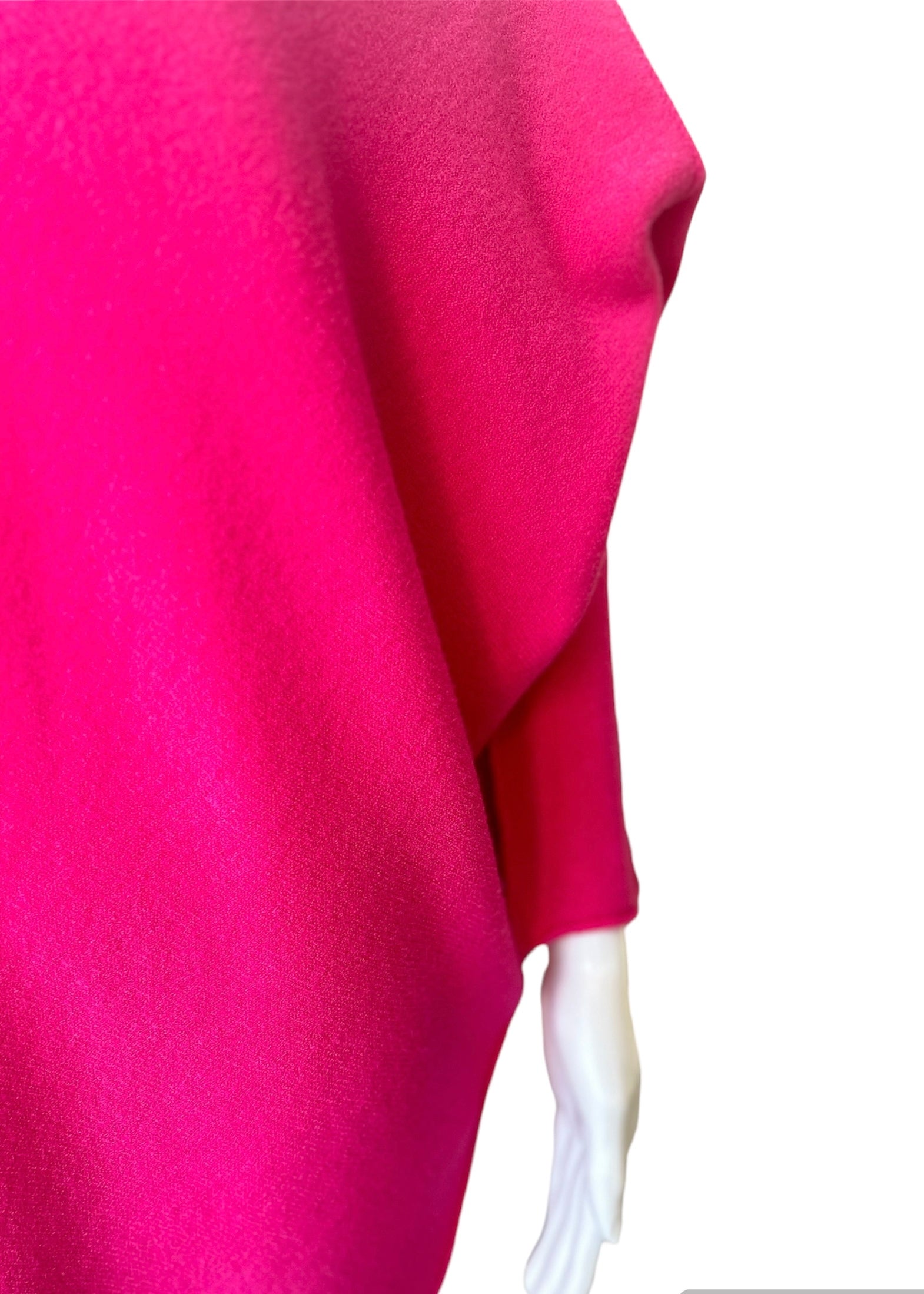 Poncho Jumper - Fuchsia