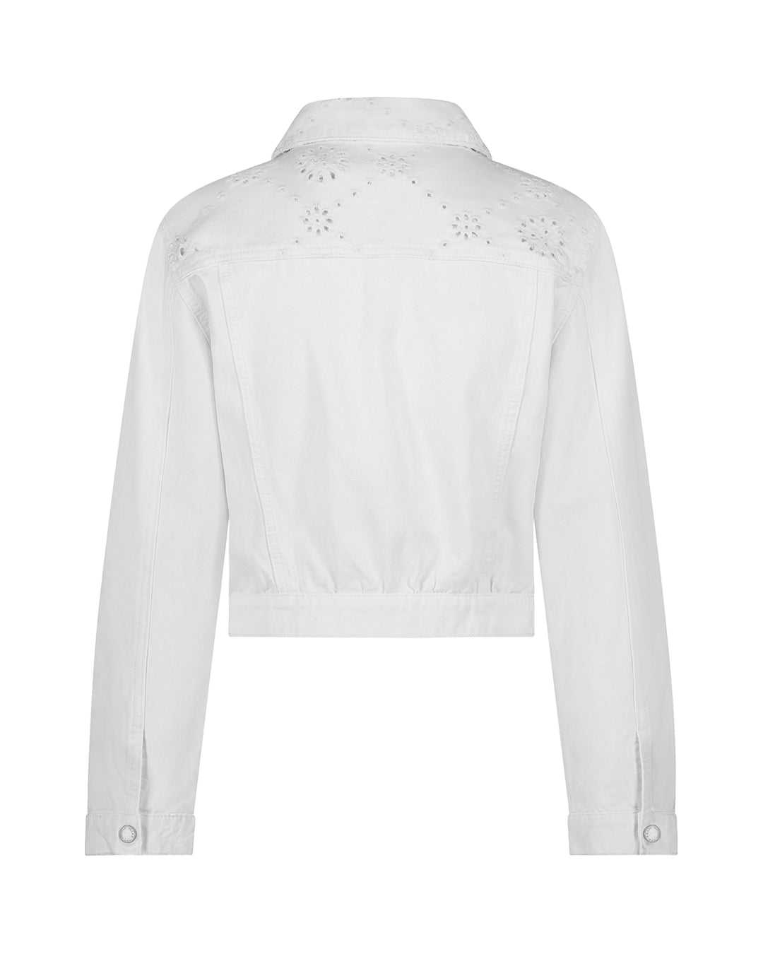 Shelly Broderie Jacket - White