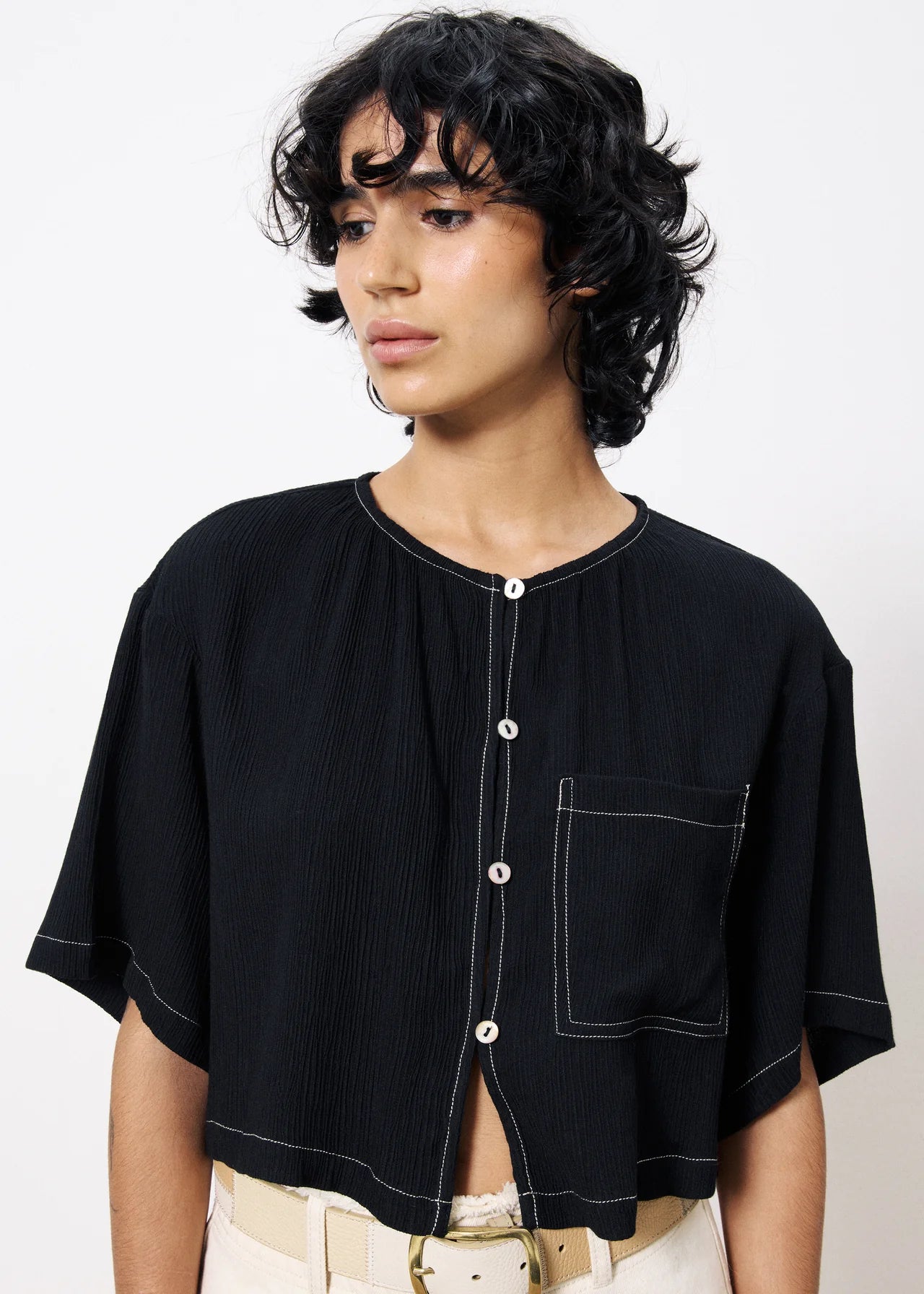 Casimire Top - Black