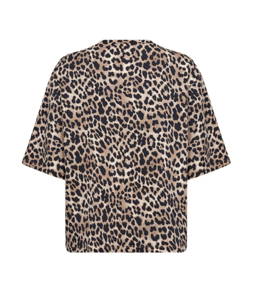 Ophia Short Sleeve - Leopard Print