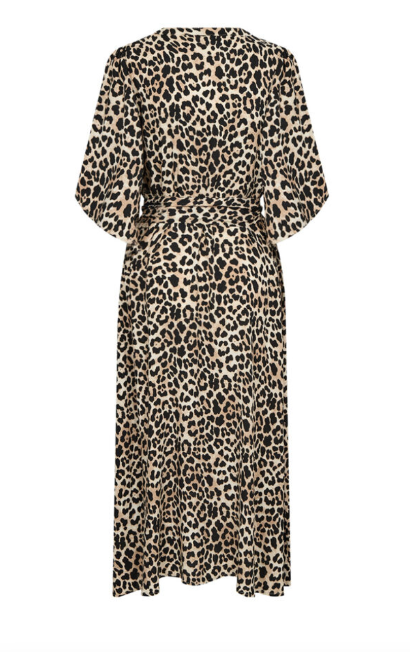 Pietta Dress - Leopard Print