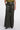 Therese Wide Leg Faux Leather Trousers - Forest Green