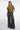 Therese Wide Leg Faux Leather Trousers - Forest Green