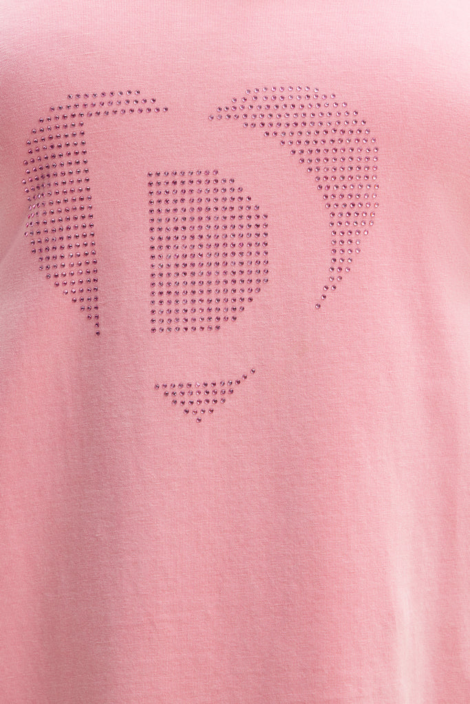 Heart T-Shirt in Pink